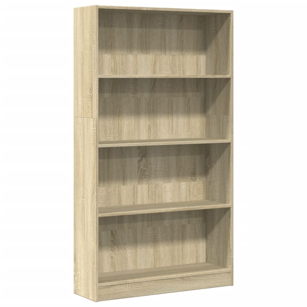 Bokhylle Sonoma Eik 80x24x143 cm