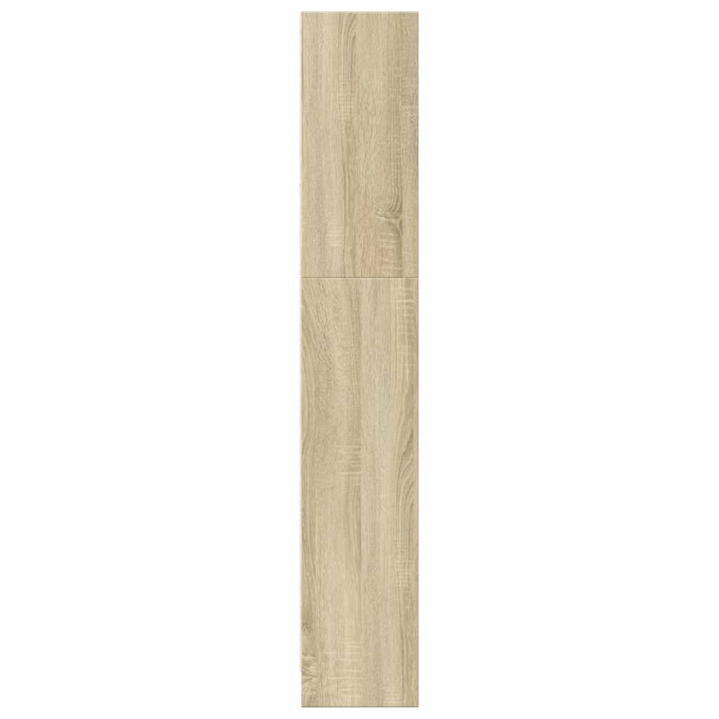 Bokhylle Sonoma Eik 80x24x143 cm