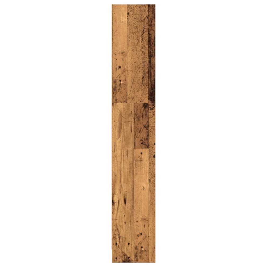 Bokhylle Gammelt Tre 80x24x143 cm