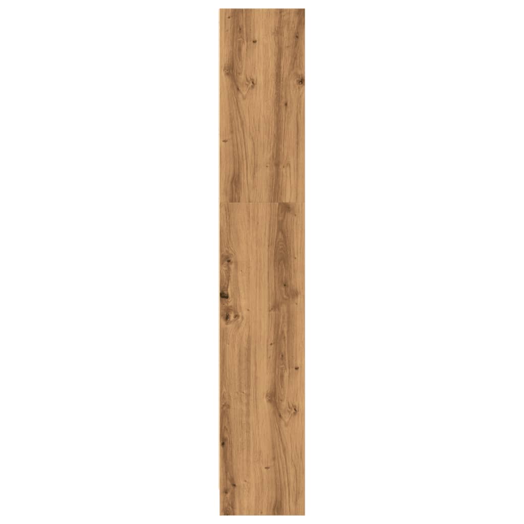 Bokhylle Artisan Eik 80x24x143 cm