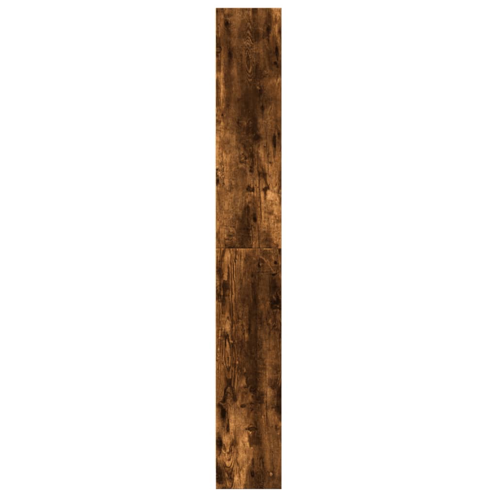Bokhylle Røkt Eik 80x24x176 cm