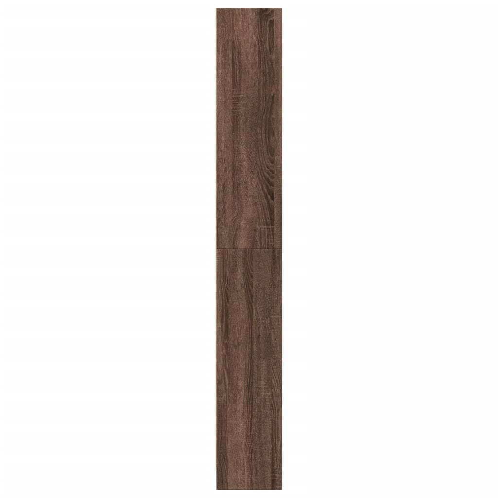 Bokhylle Brun Eik 80x24x176 cm