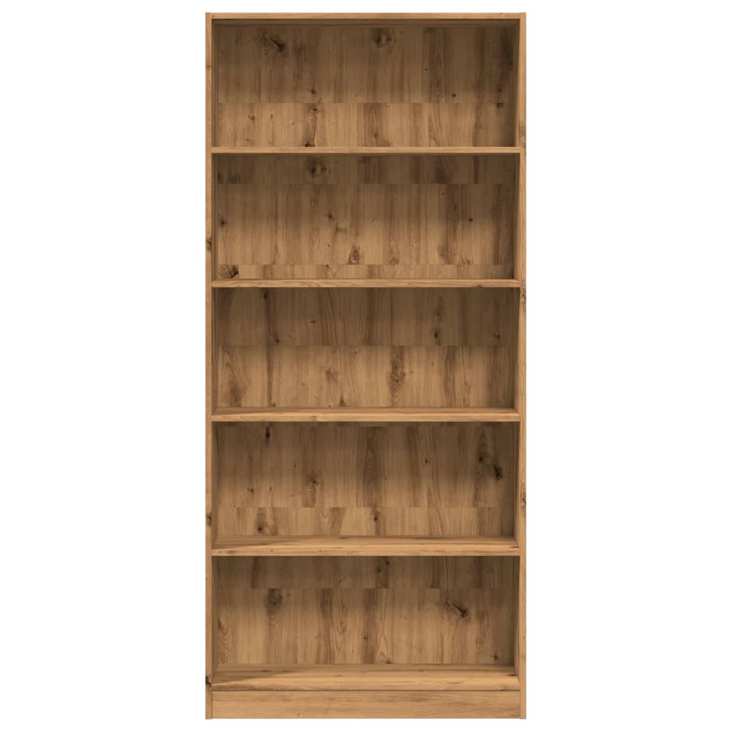 Bokhylle Artisan Eik 80x24x176 cm