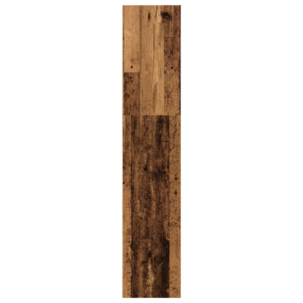 Bokhylle Gammelt Tre 40x30x152 cm