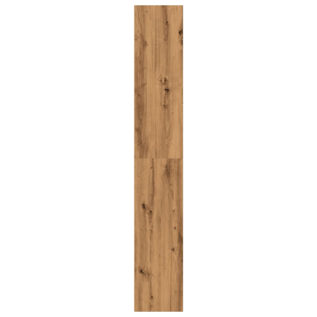 Bokhylle Artisan Eik 40x30x189 cm