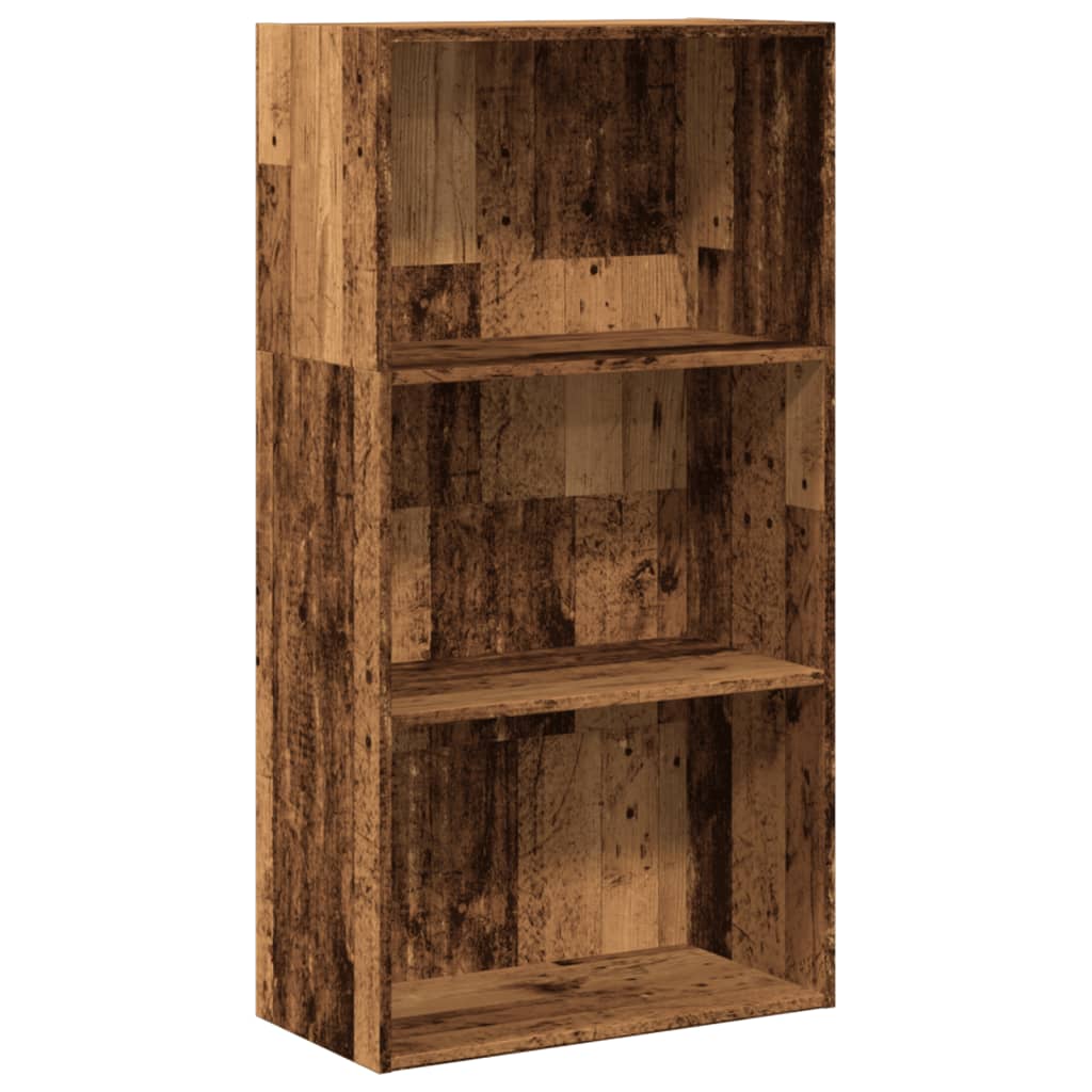 Bokhylle Gammelt Tre 60x30x114 cm