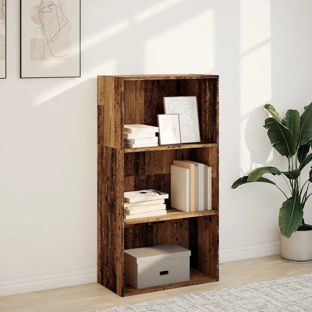 Bokhylle Gammelt Tre 60x30x114 cm