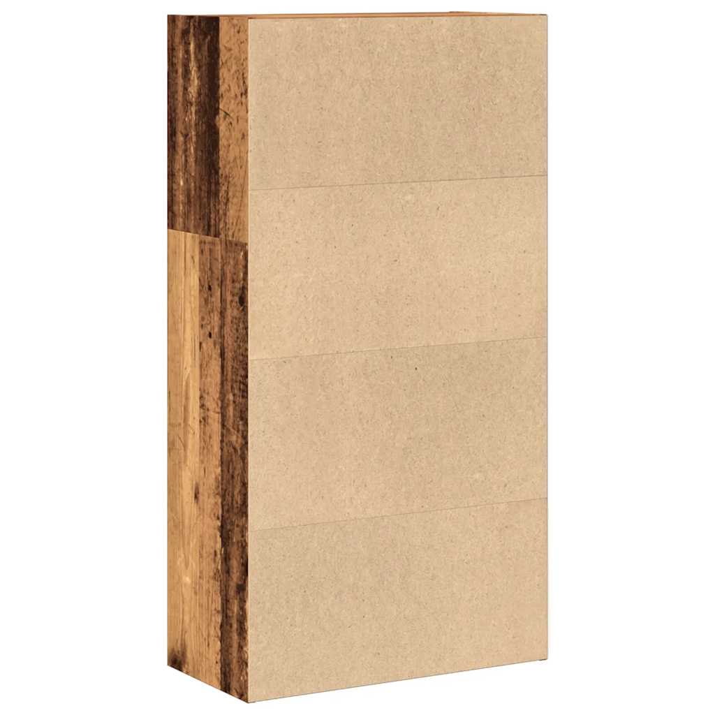 Bokhylle Gammelt Tre 60x30x114 cm