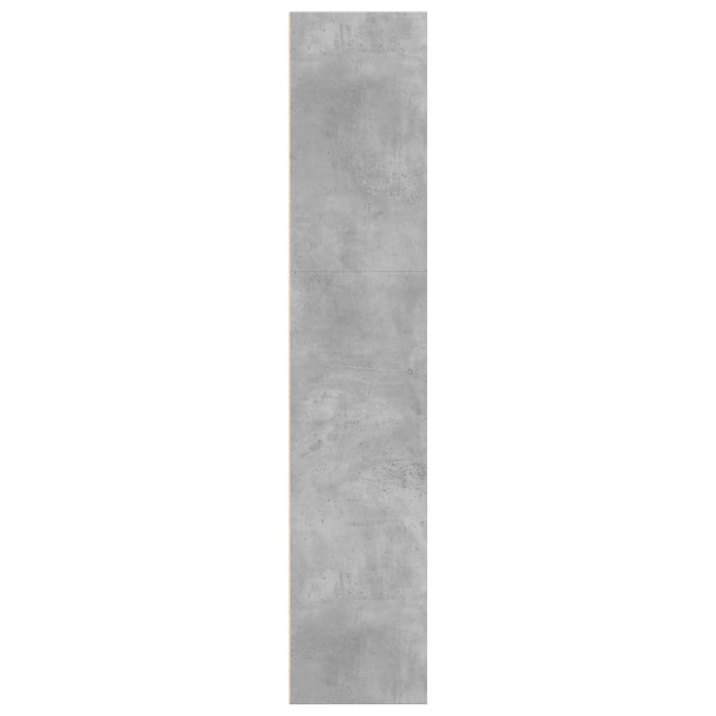 Bokhylle Betonggrå 60x30x152 cm