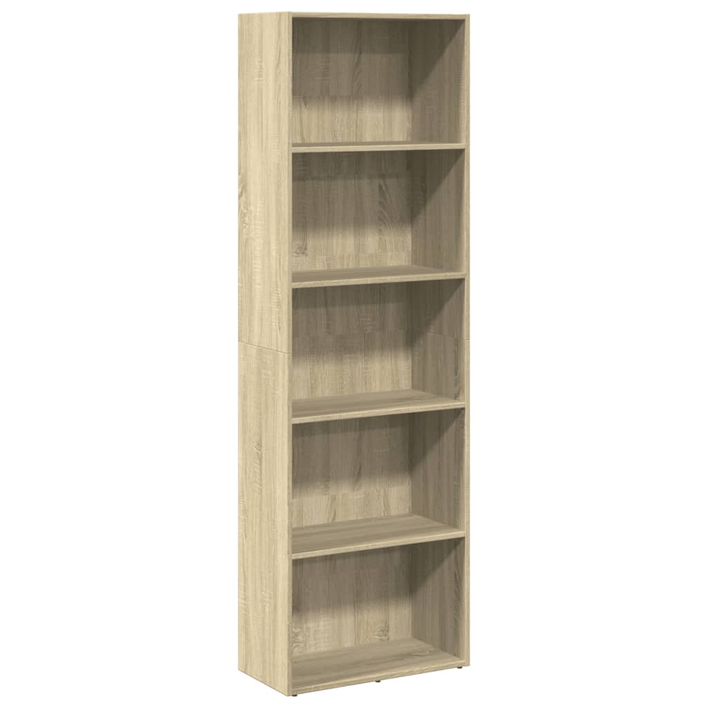 Bokhylle Sonoma Eik 60x30x189 cm