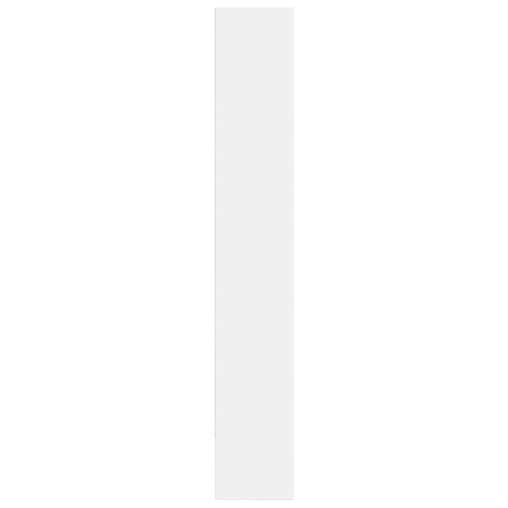 Bokhylle Hvit 80x30x189 cm
