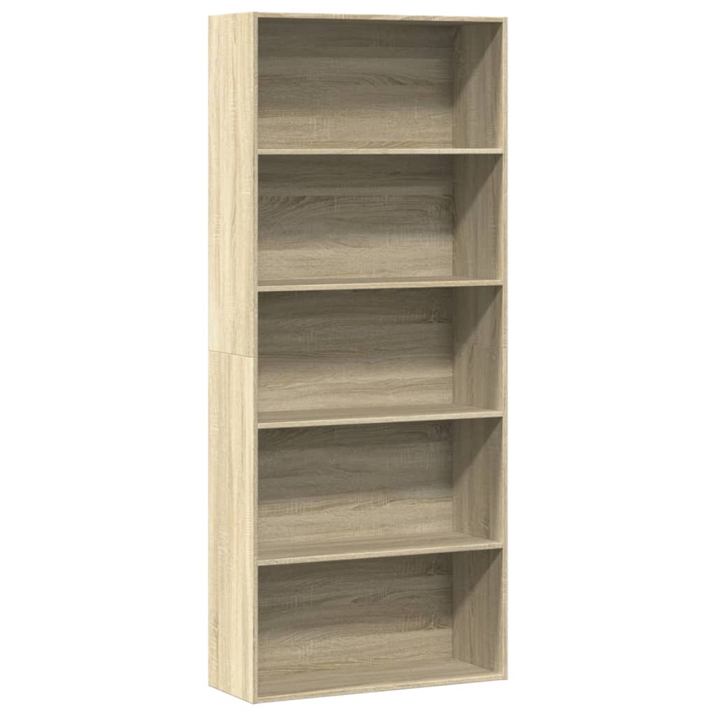 Bokhylle Sonoma Eik 80x30x189 cm
