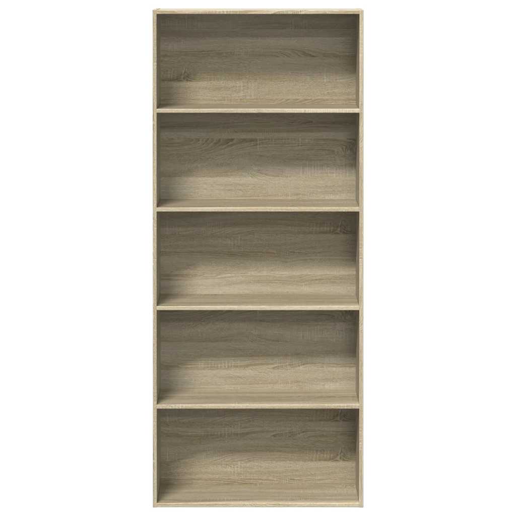 Bokhylle Sonoma Eik 80x30x189 cm