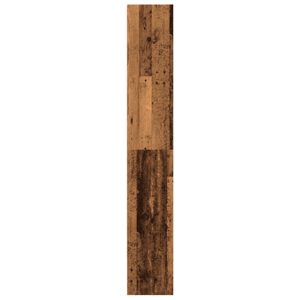 Bokhylle Gammelt Tre 80x30x189 cm