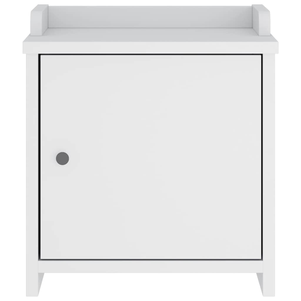 Sittebenk Gangbenk SANDNES Hvit 45x40x50 cm heltre furu