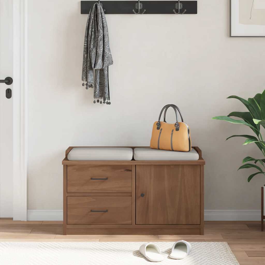 Sittebenk Gangbenk SANDNES 87x40x50 cm heltre furu