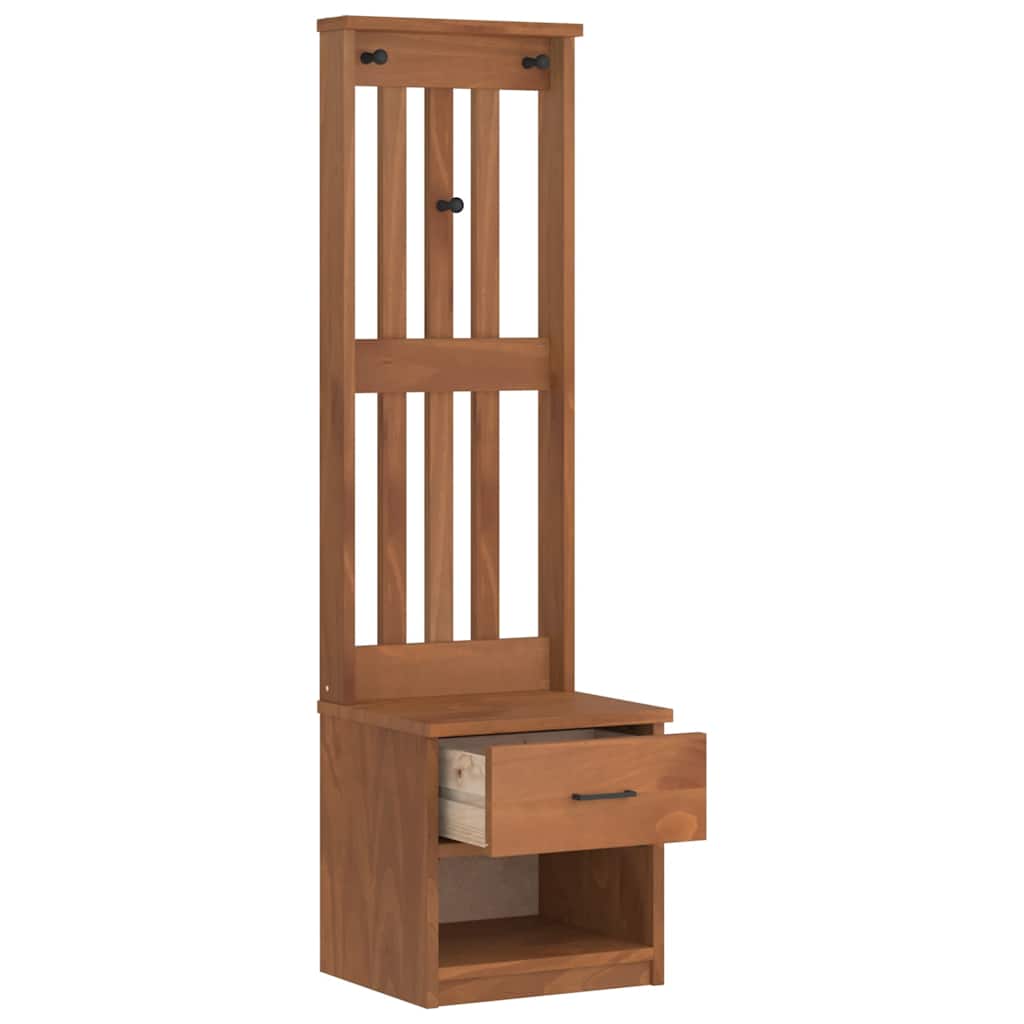 Hallmøbel Halltre SANDENS 45x40x159,5 cm heltre furu