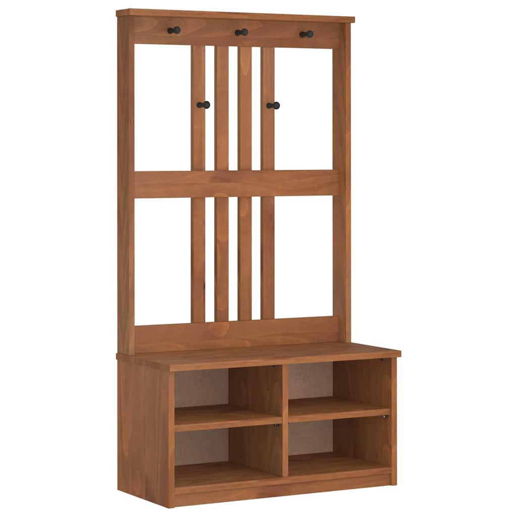 Hallmøbel Halltre SANDENS 87x40x159,5 cm heltre furu