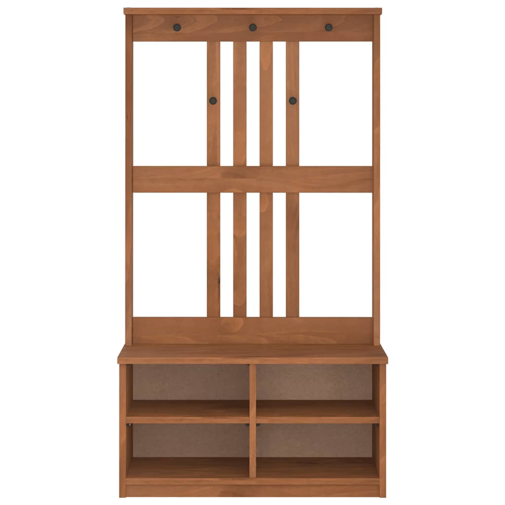 Hallmøbel Halltre SANDENS 87x40x159,5 cm heltre furu