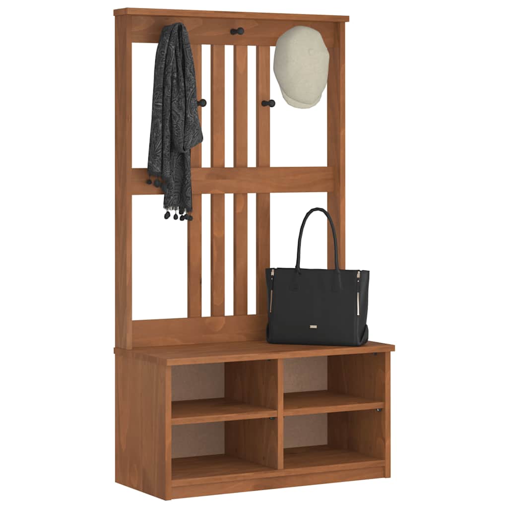 Hallmøbel Halltre SANDENS 87x40x159,5 cm heltre furu
