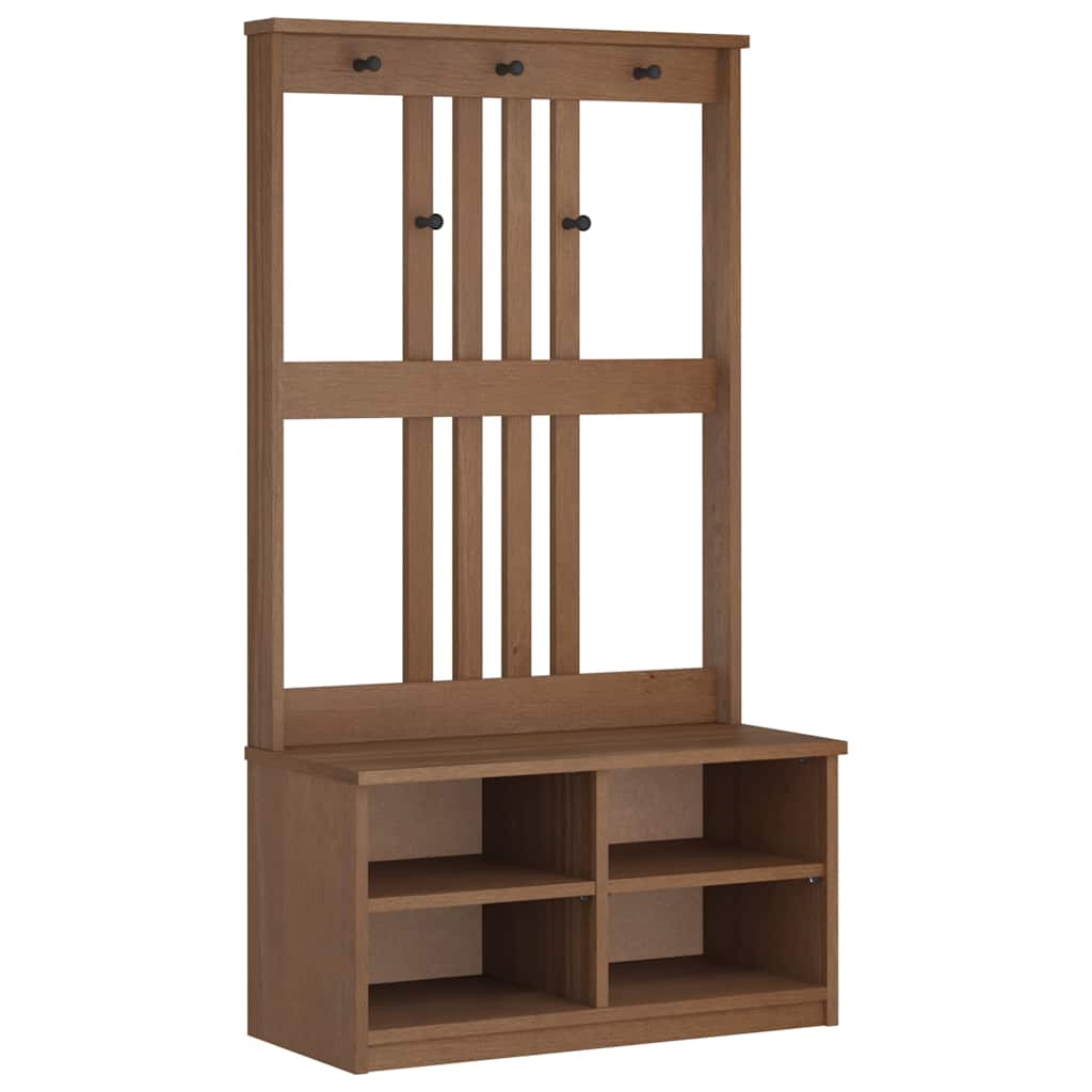 Hallmøbel Halltre SANDENS 87x40x159,5 cm heltre furu