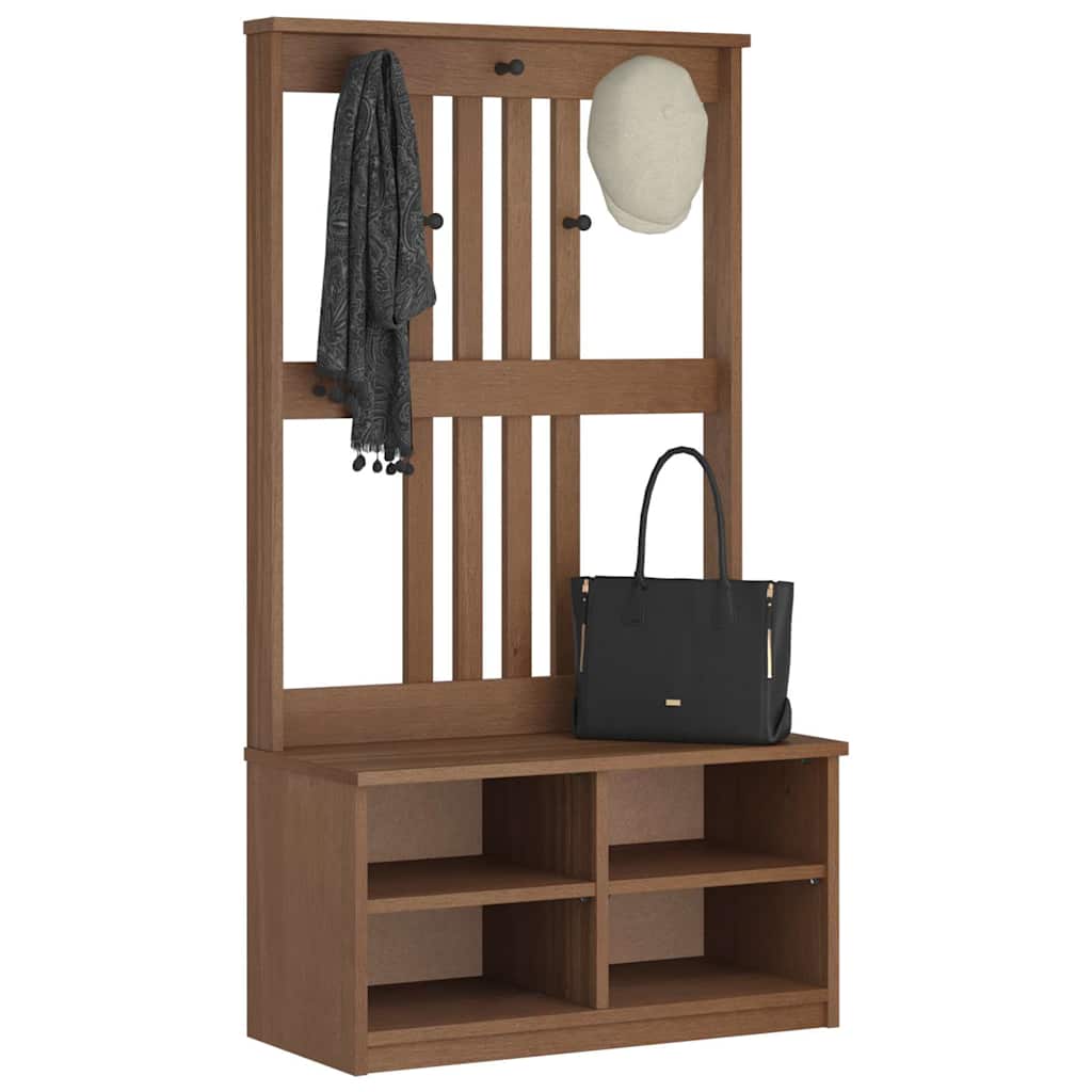 Hallmøbel Halltre SANDENS 87x40x159,5 cm heltre furu