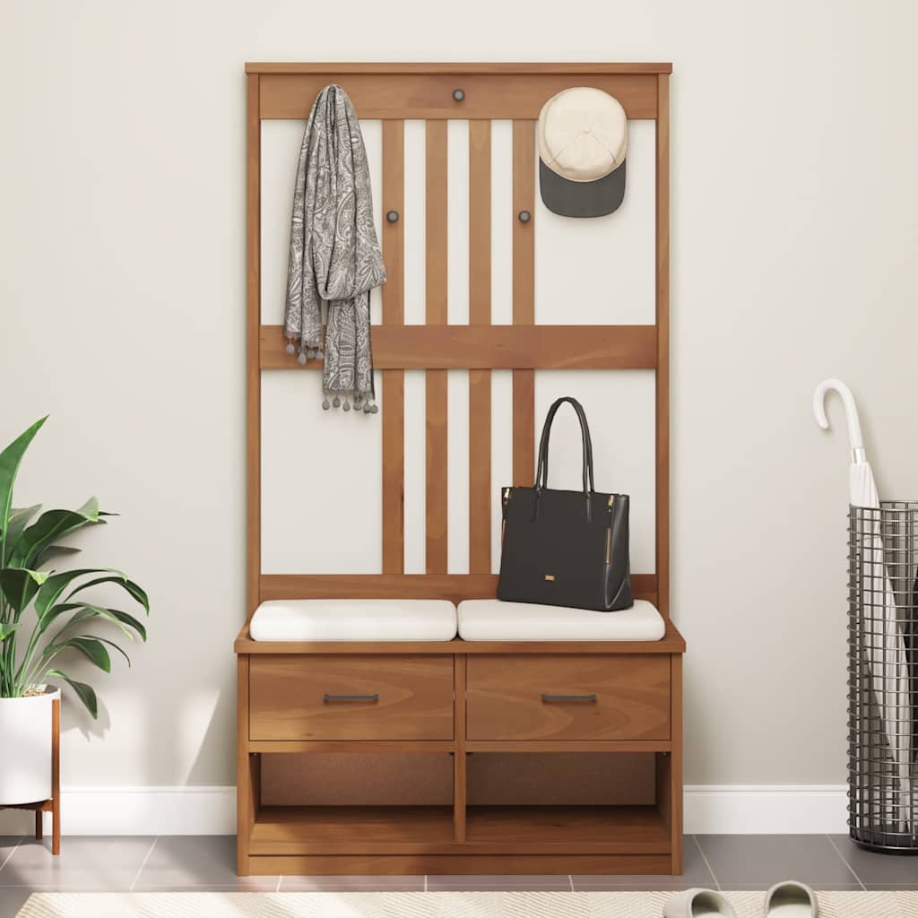 Hallmøbel Halltre SANDENS 87x40x159,5 cm heltre furu