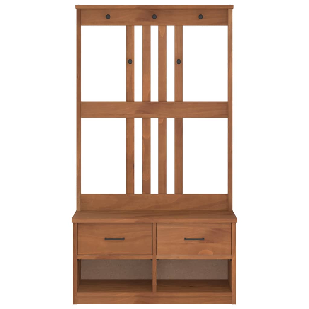 Hallmøbel Halltre SANDENS 87x40x159,5 cm heltre furu