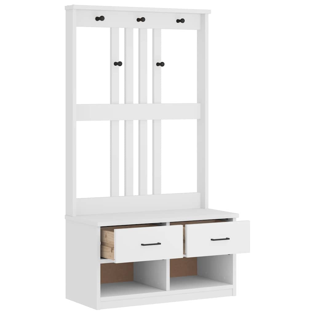 Hallmøbel Halltre SANDENS 87x40x159,5 cm heltre furu