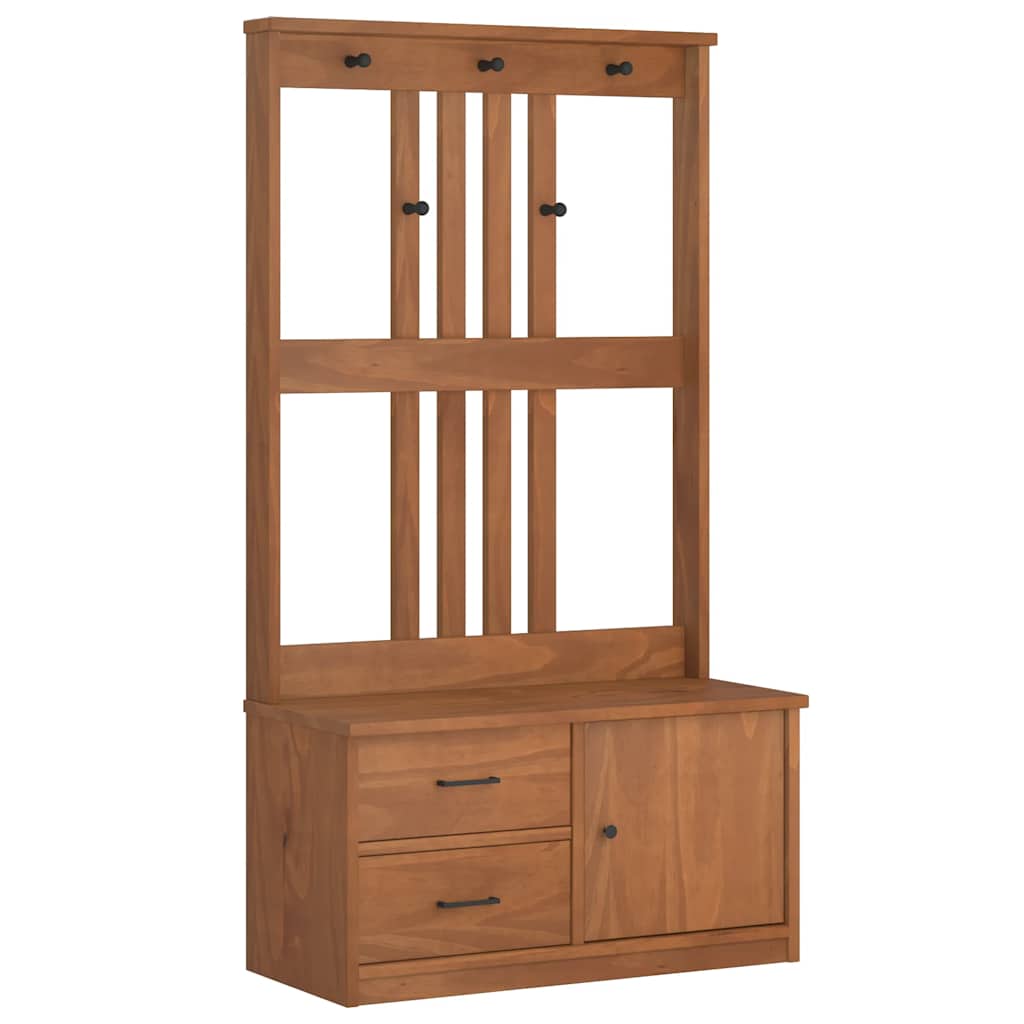 Hallmøbel Halltre SANDENS 87x40x159,5 cm heltre furu