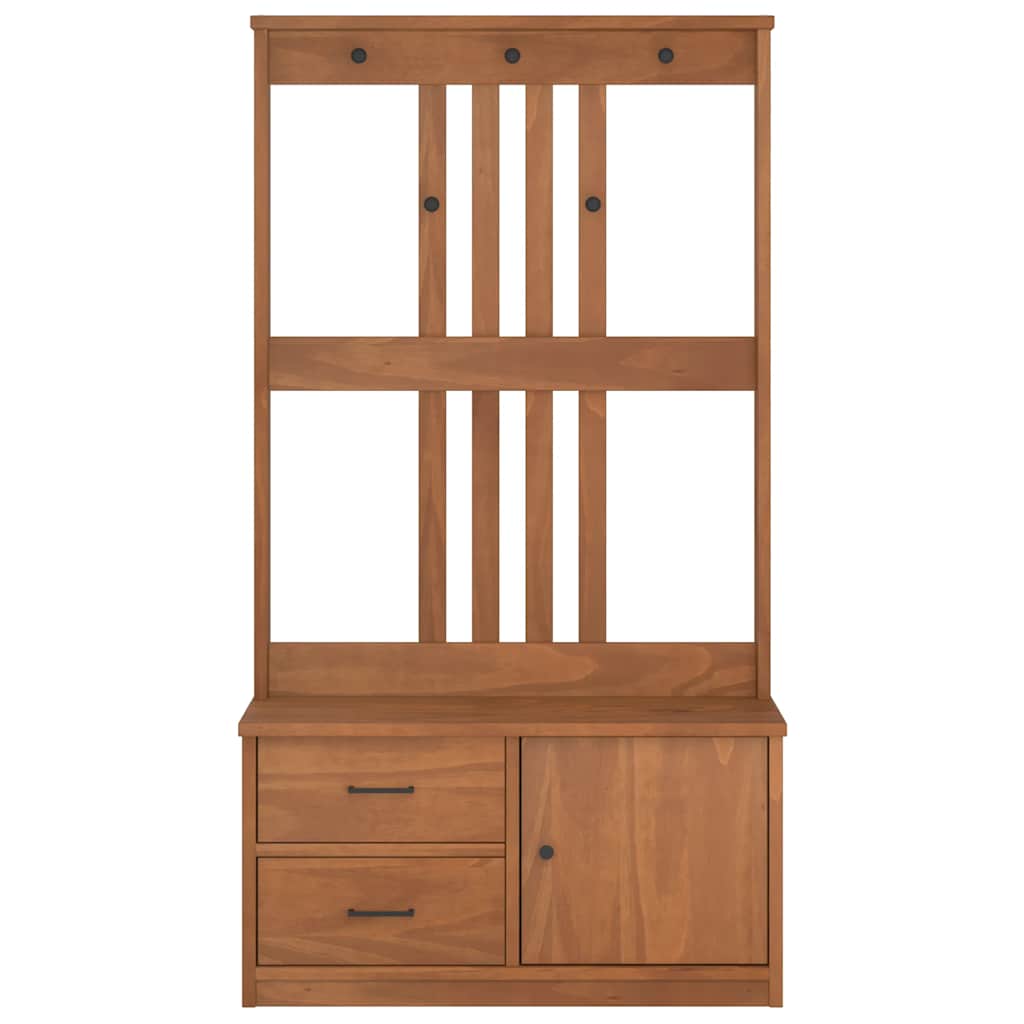 Hallmøbel Halltre SANDENS 87x40x159,5 cm heltre furu