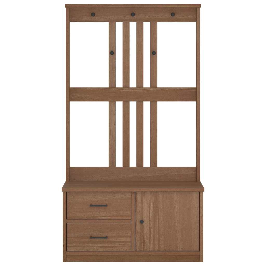 Hallmøbel Halltre SANDENS 87x40x159,5 cm heltre furu