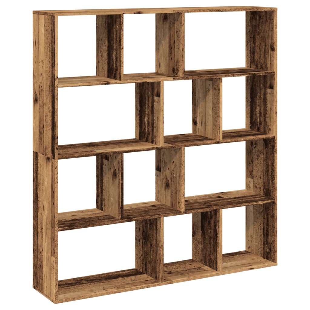 Bokhylle Gammelt Tre 132x29x141,5 cm
