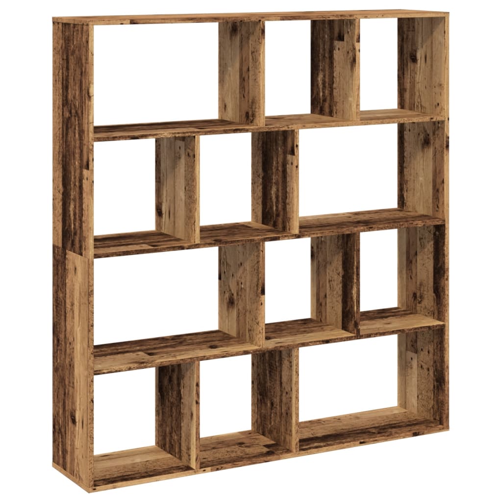 Bokhylle Gammelt Tre 132x29x141,5 cm