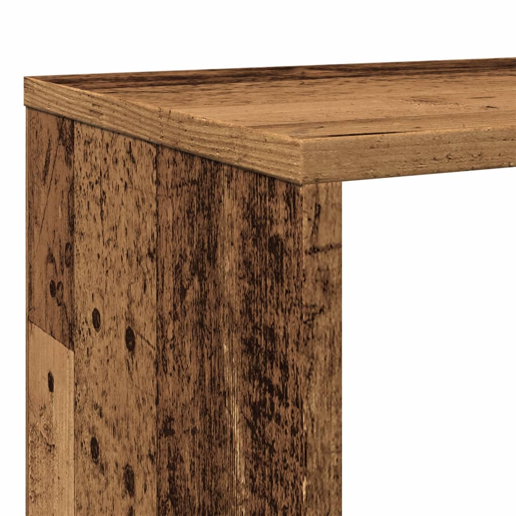 Bokhylle Gammelt Tre 132x29x141,5 cm