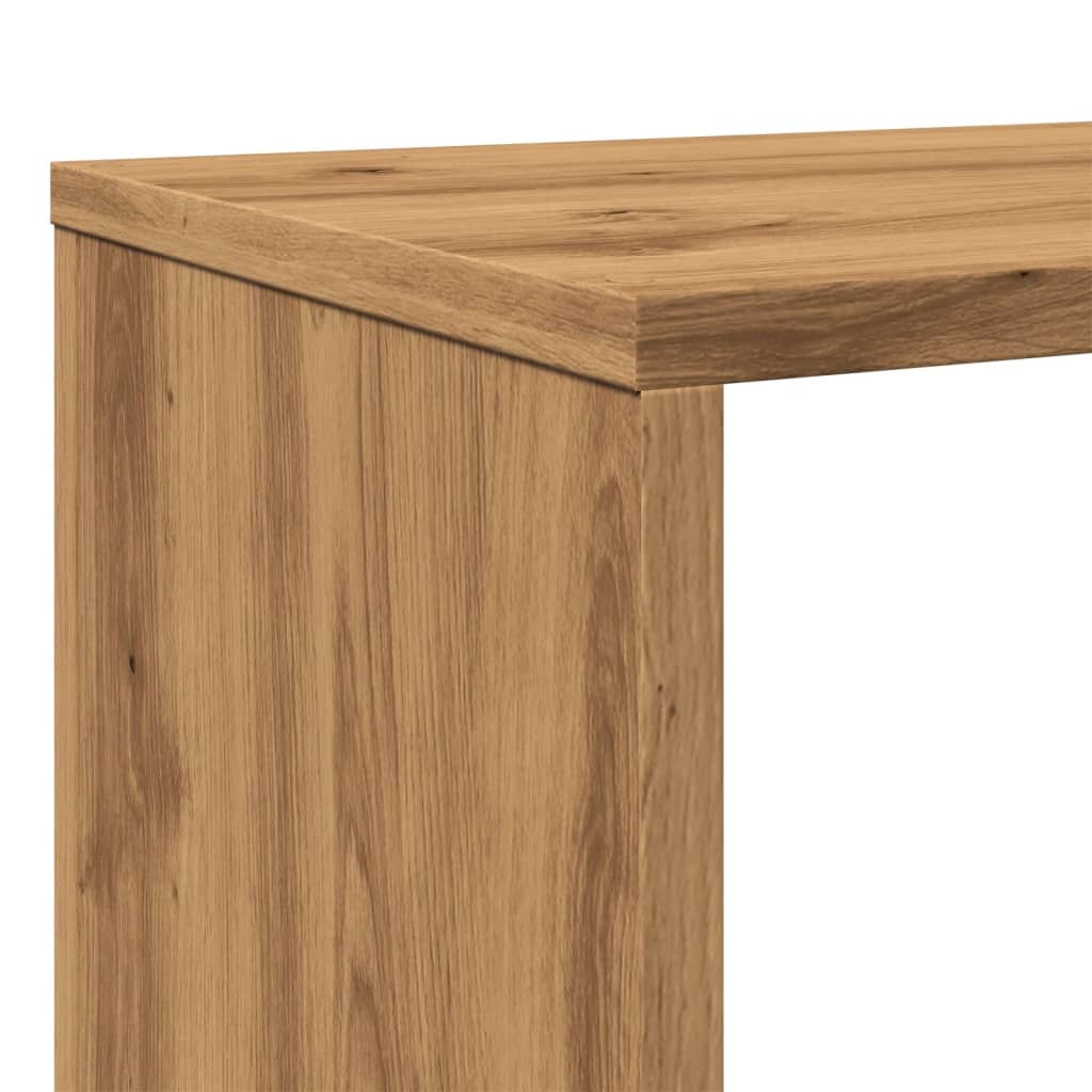 Bokhylle Brun Eik 132x29x141,5 cm