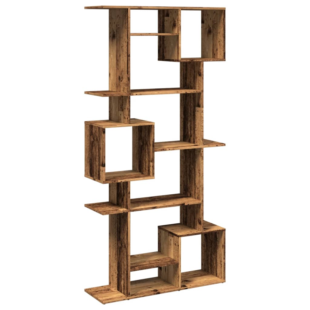 Bokhylle Gammelt Tre 92x29x188 cm