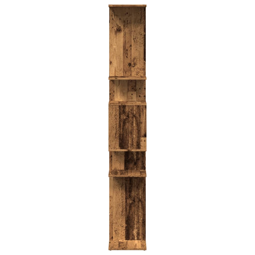 Bokhylle Gammelt Tre 92x29x188 cm