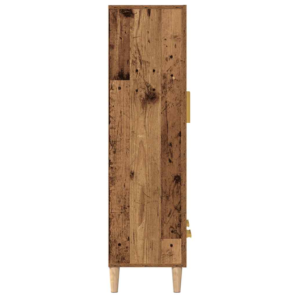 Skap Gammelt Tre 70x31x115 cm