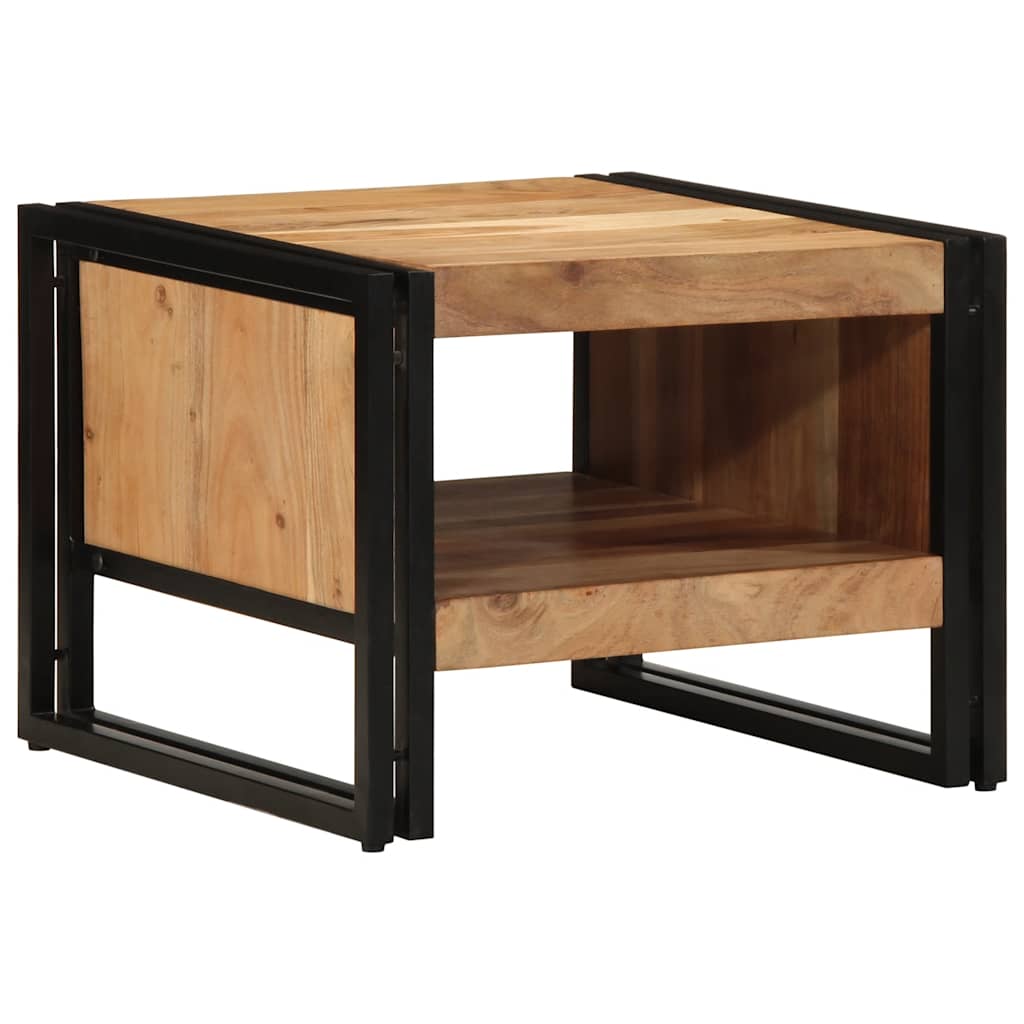 Salongbord Sofabord Tre heltre akasie 50x50x38 cm