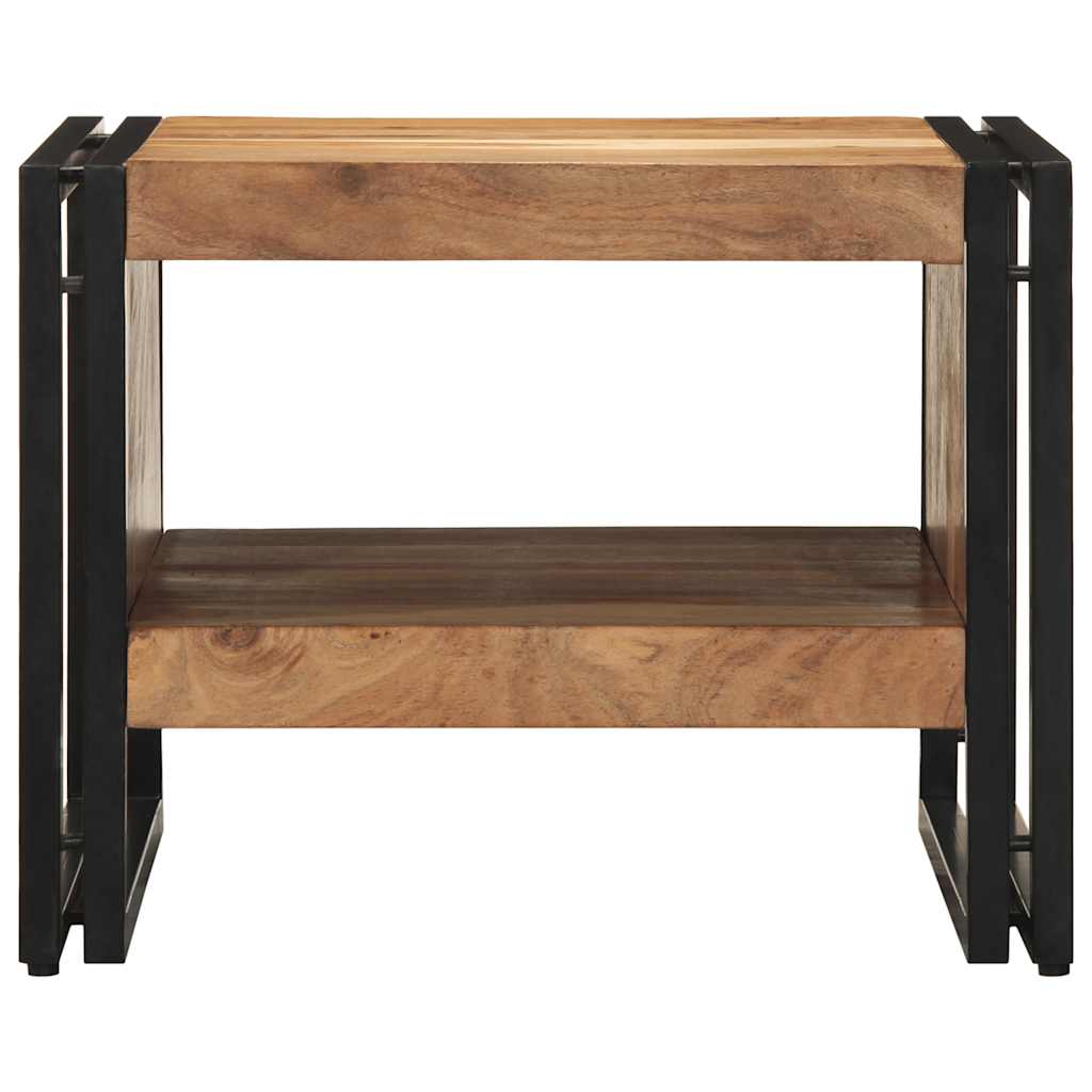 Salongbord Sofabord Tre heltre akasie 50x50x38 cm