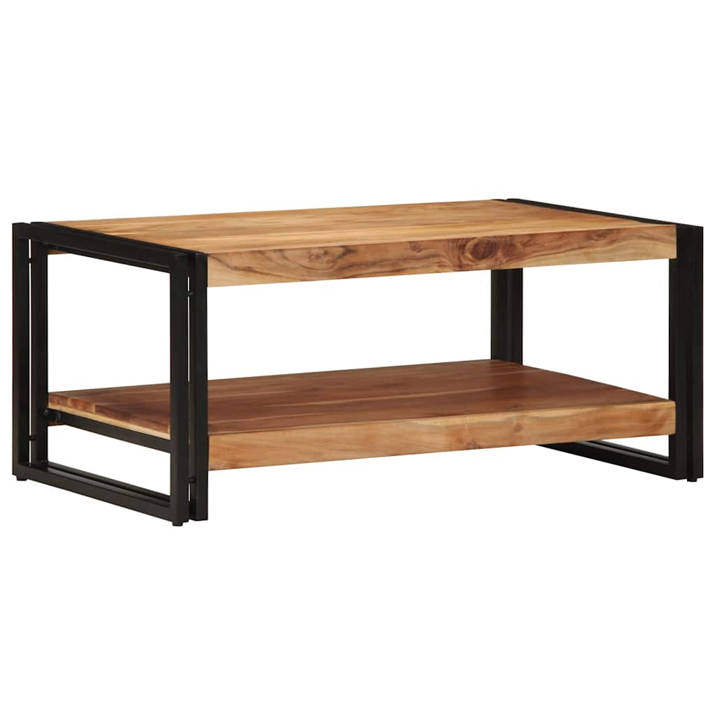 Salongbord Sofabord Tre heltre akasie 90x50x38 cm