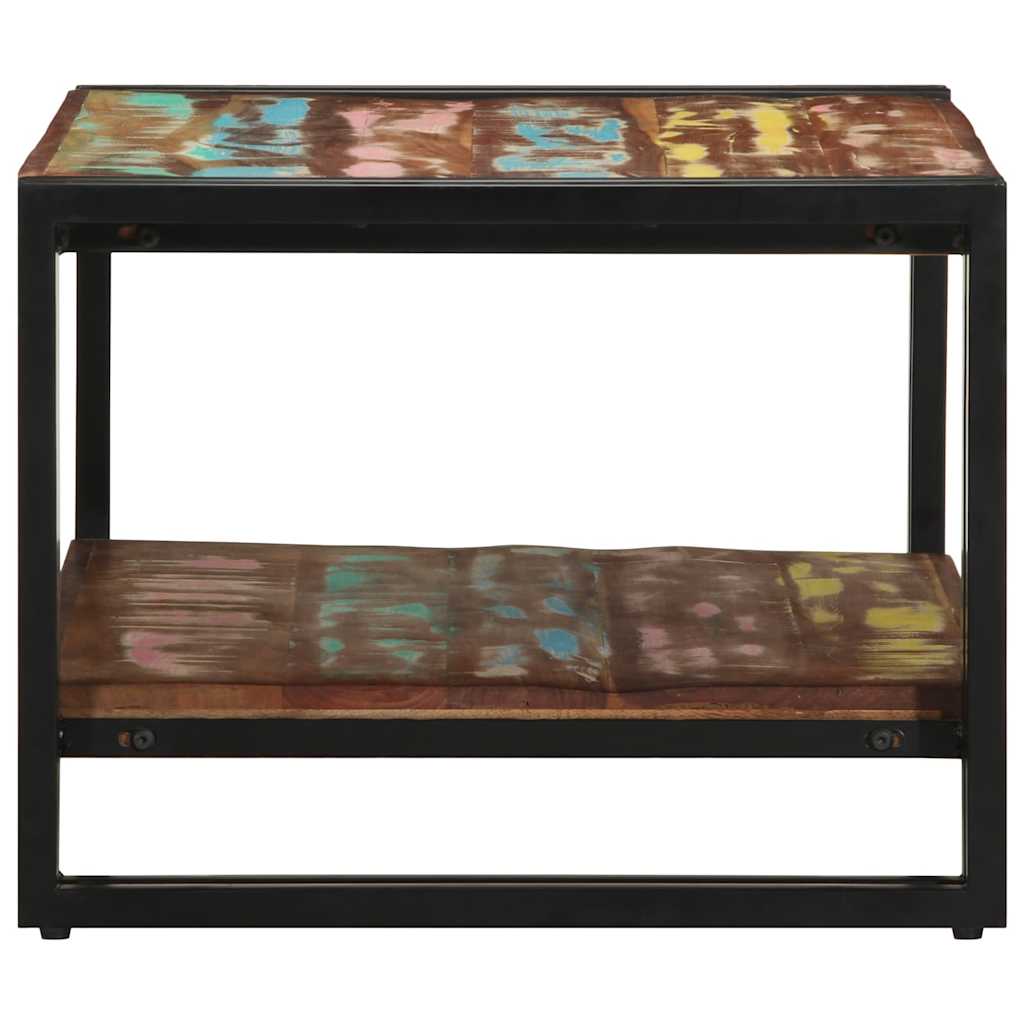 Salongbord Sofabord Tre Gjenvunnet Heltre flerfarget 70x50x38 cm