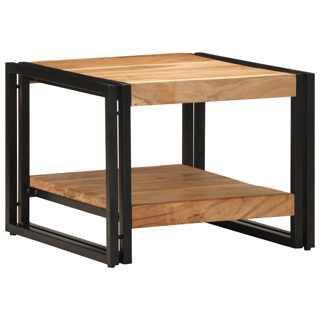 Salongbord Sofabord Tre heltre akasie 50x50x38 cm