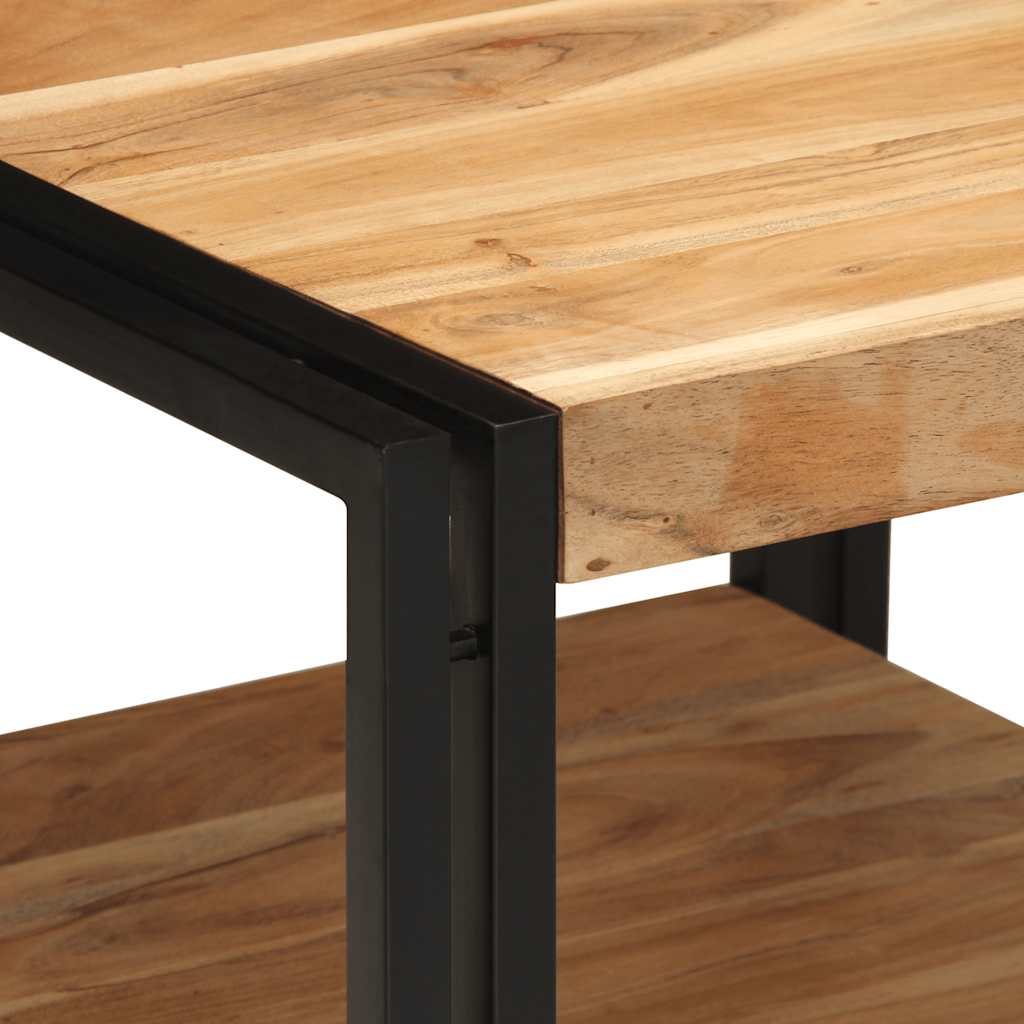 Salongbord Sofabord Tre heltre akasie 50x50x38 cm