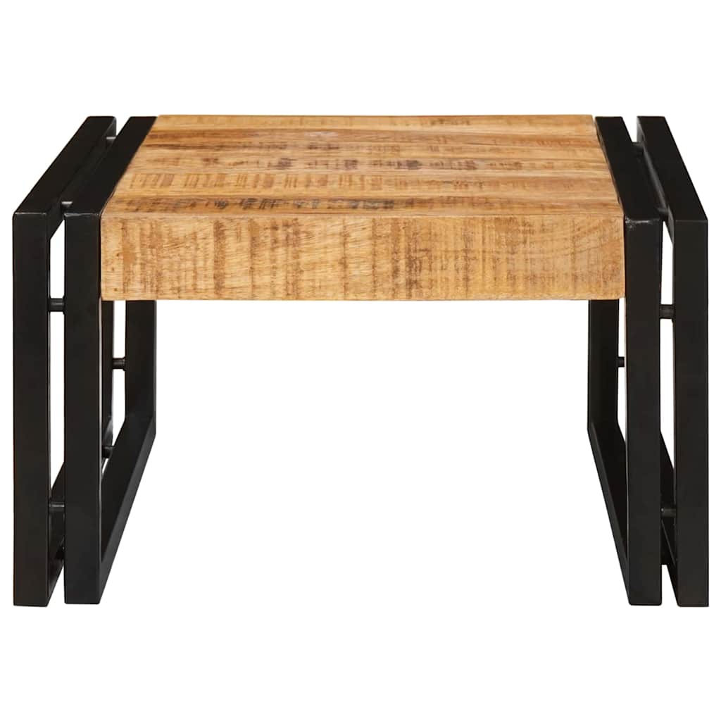 Badehylle med hylle 40 x 50 x 23 cm Massiv mango tre, jern