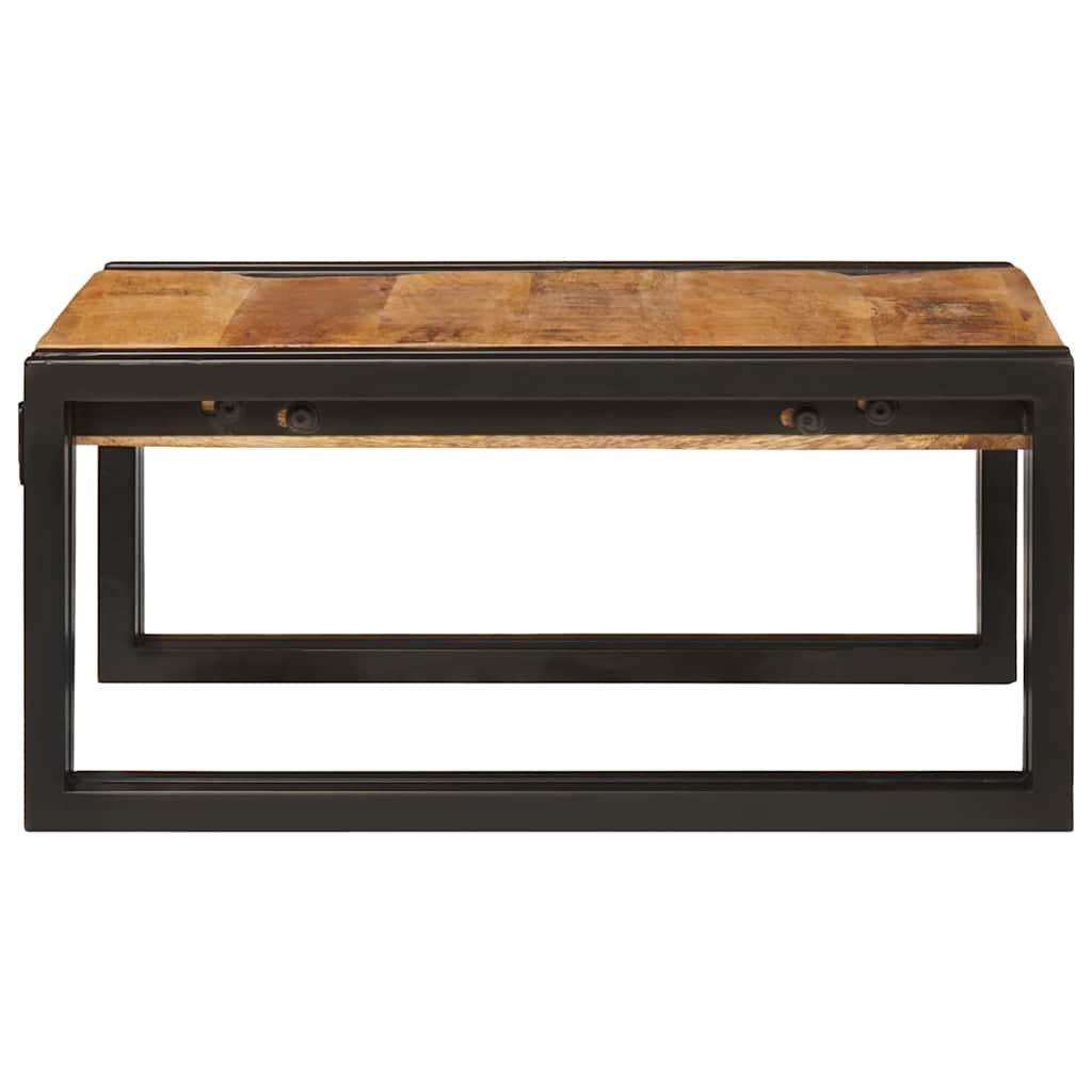 Badehylle med hylle 40 x 50 x 23 cm Massiv mango tre, jern