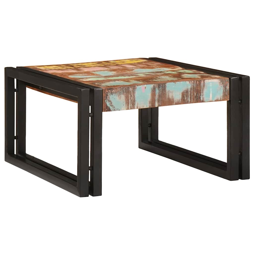Badehylle med hylle 60 x 50 x 23 cm Massiv mango tre, jern