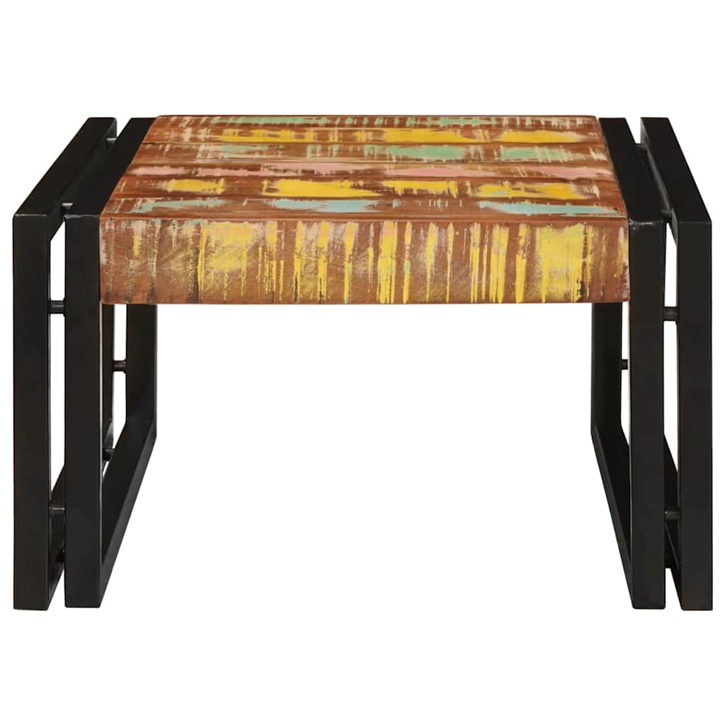 Badehylle med hylle 60 x 50 x 23 cm Massiv mango tre, jern