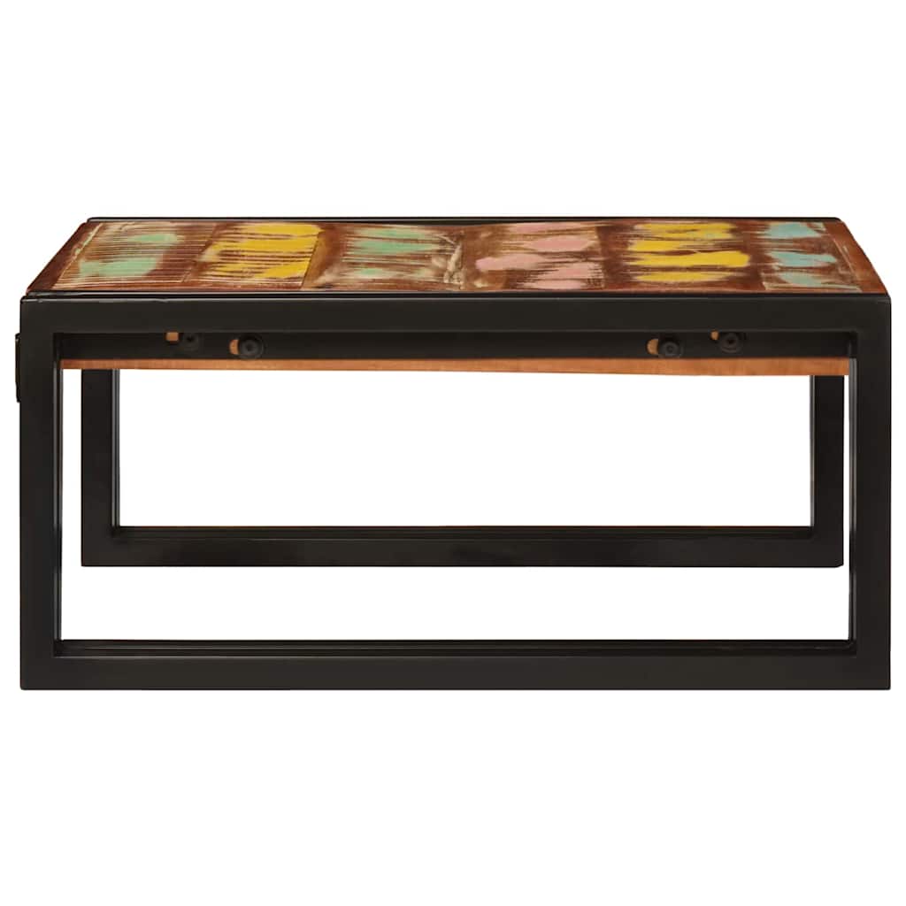 Badehylle med hylle 60 x 50 x 23 cm Massiv mango tre, jern